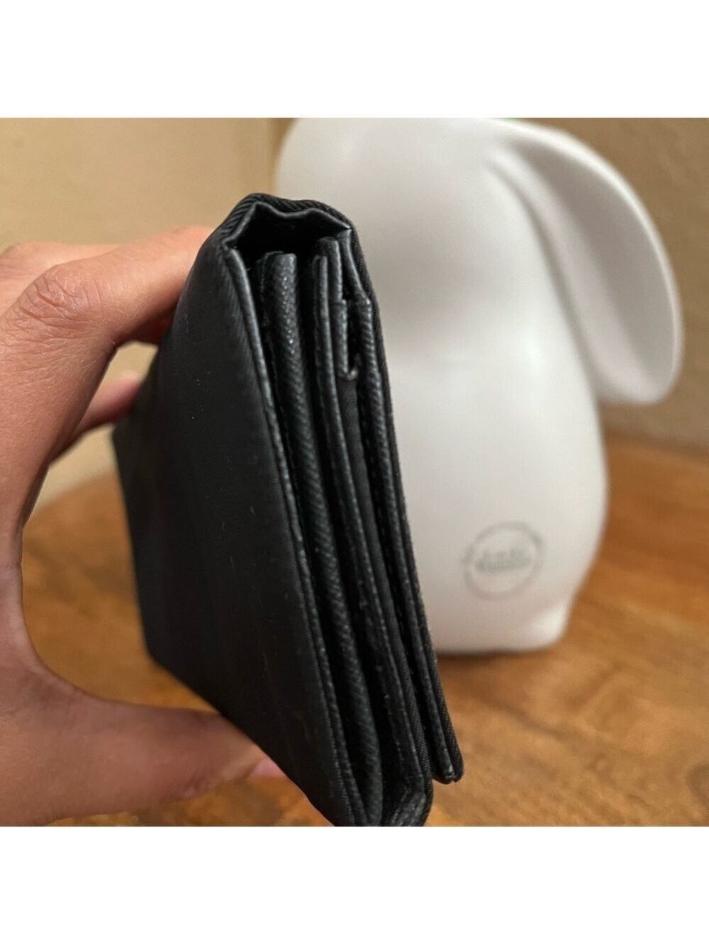 PRADA BIFOLD NYLON WALLET - Picture 4 of 15